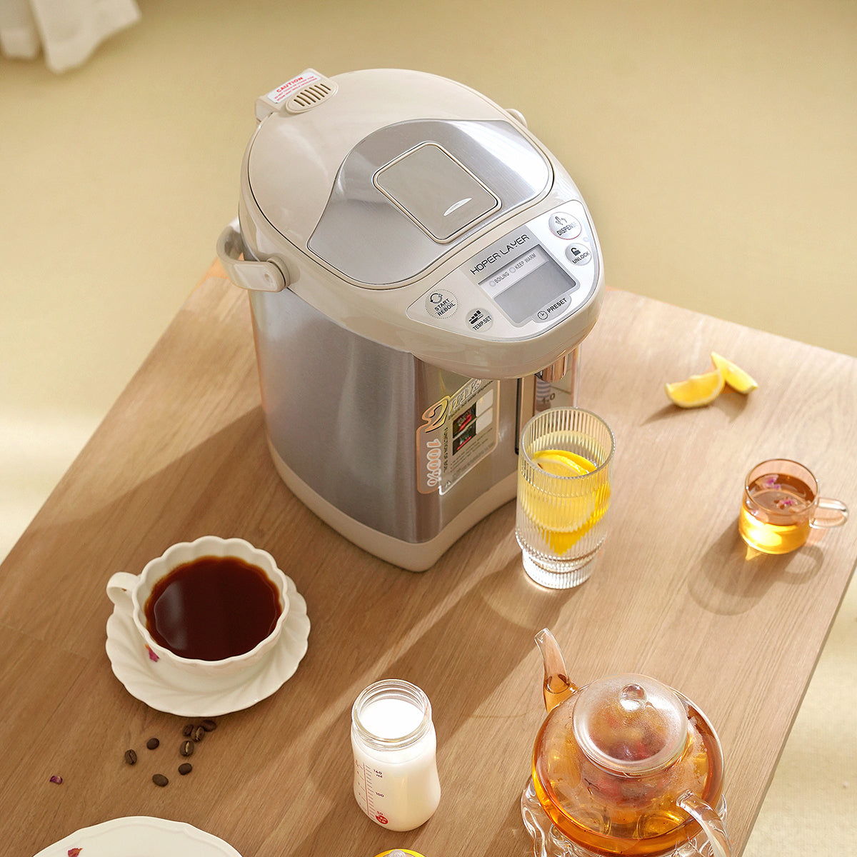 Hoper Layer 3.2L Electric Hot Water Dispenser LED Display AU Model