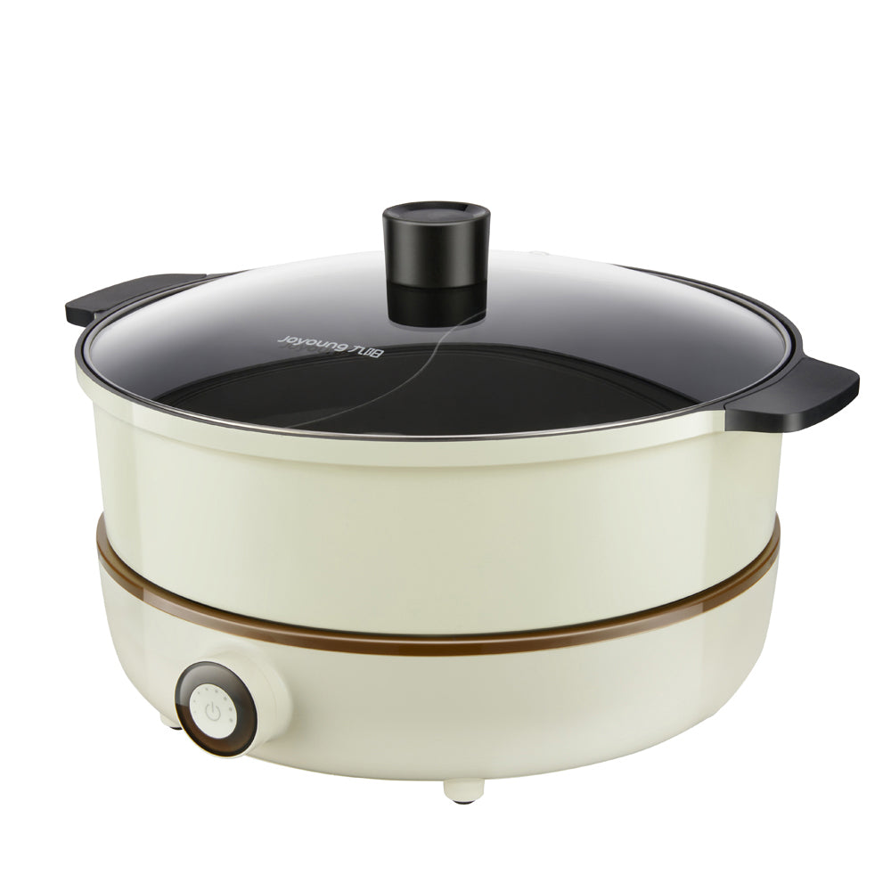 Joyoung Electric Hot Pot Cooker Twin Mandarin Duck With Premium Induction Cooker