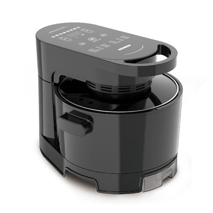 Hoper Layer Multi-functional 2 in 1 air fryer & smokeless BBQ grill