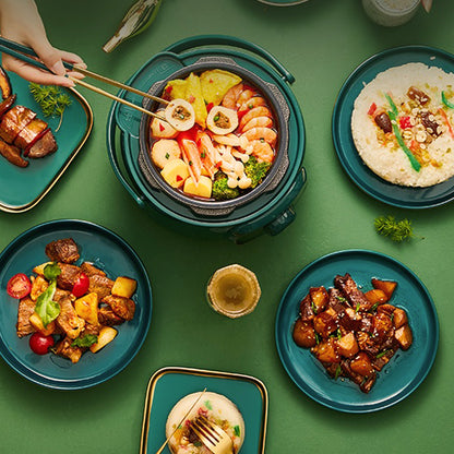 Hoper Layer Mini Electric Pressure Cooker – HL-MP160 3-Cup Small Rice Cooker for 1-2 People, 1.6L, 500W (AU Plug)