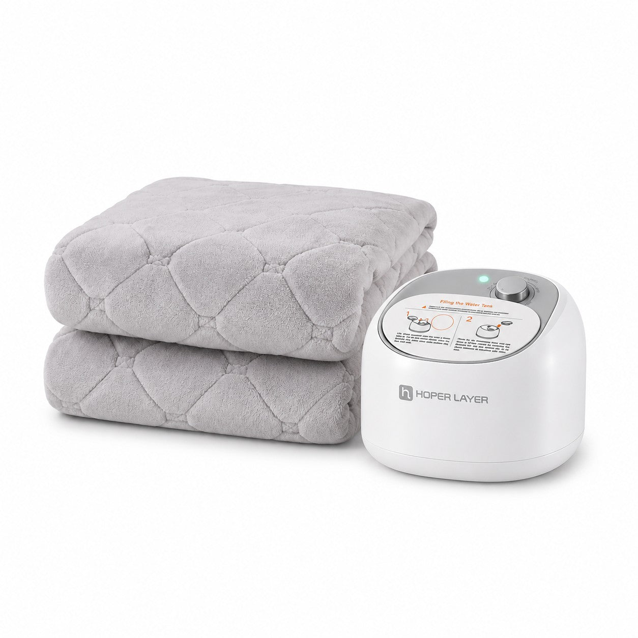 Hoper Layer Electric Water Heated Blanket 1.5m x 1.8m Electric Water Heating Mattress Pad