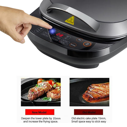 Joyoung 30cm Double-Sided Electric Grill & BBQ Pancake Maker 1600W