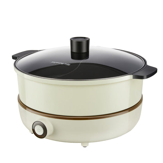 Joyoung Electric Hot Pot Cooker Twin Mandarin Duck With Premium Induction Cooker